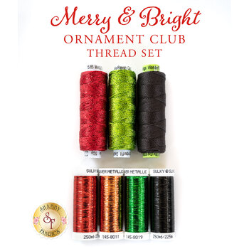 Merry & Bright Ornament Club - 7pc Thread Set