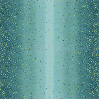 Ombre Confetti Metallic 10807-207M Lagoon by Moda Fabrics