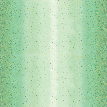 Ombre Confetti Metallic 10807-210M Mint by Moda Fabrics REM