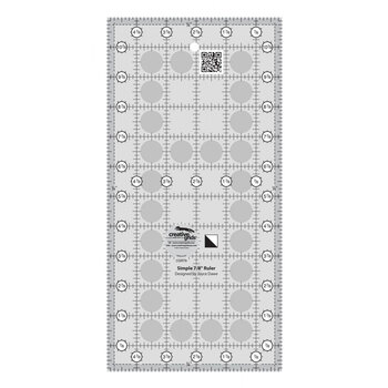 Creative Grids Simple 7/8 Triangle Maker Quilt Ruler - #CGR78