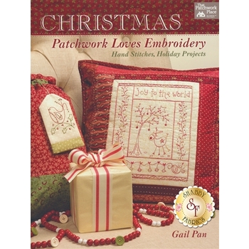 Christmas Patchwork Loves Embroidery Book