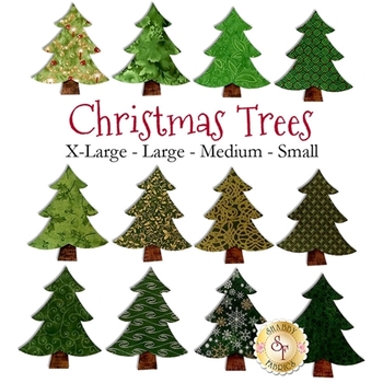 Christmas Trees - Laser Cut Shabby Shapes