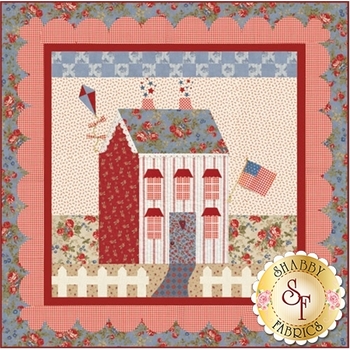 Little Garden House in Summer Pattern