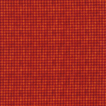 Houndstooth Basics 8624-35 Orange by Henry Glass Fabrics