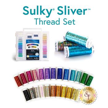 Sulky Sliver Metallic - 28 pc Thread Set