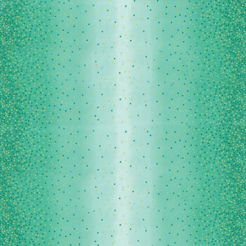 Ombre Confetti Metallic 10807-31M Teal by Moda Fabrics REM