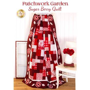 Patchwork Garden Quilt Kit - Sugar Berry