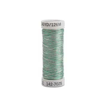 Sulky Original Metallic - #7025 Silver/Icy Blue Thread - 165yds