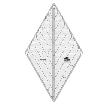 Creative Grids Non-Slip 60° Diamond Ruler - #CGR60DIA