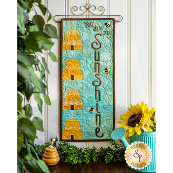  A Year in Words Wall Hangings - Sunshine - August - Kit