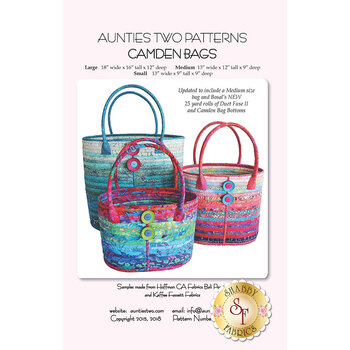 Camden Bags Pattern by Aunties Two