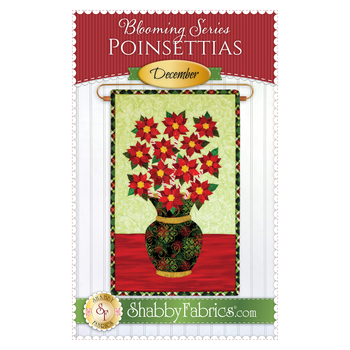 Blooming Series - Poinsettias - December - Pattern