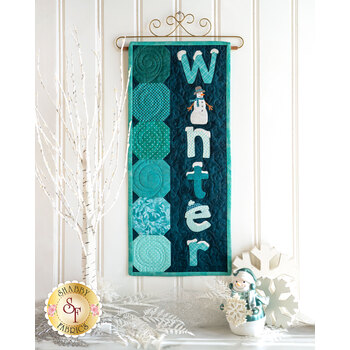  A Year in Words Wall Hangings - Winter - January - Kit