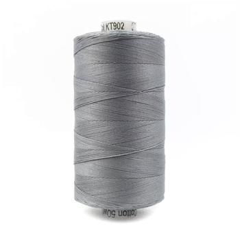 KT200 - Konfetti 50wt Egyptian Cotton Black Thread - WonderFil