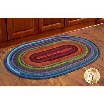  Jelly Roll Rug Kit - Woolies Flannel Colors