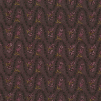 Itty Bitty 2146-55 Wavy Stripe Purple by Janet Rae Nesbitt for Henry Glass Fabrics