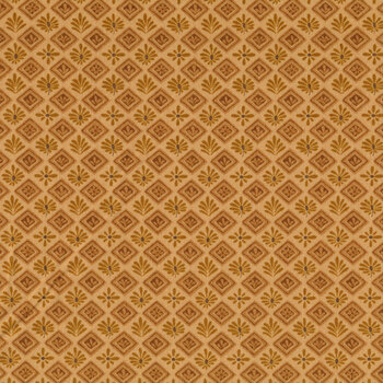 Itty Bitty 2148-33 Geometric Gold by One Sister Designs for Henry Glass Fabrics REM