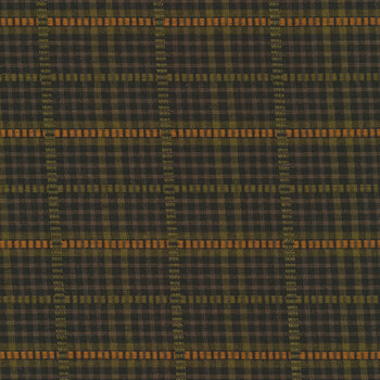 Itty Bitty 2155YD-99 Dobbie Plaid Black - Yarn Dye by Janet Rae Nesbitt for Henry Glass Fabrics
