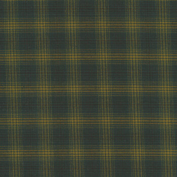 Itty Bitty 2157YD-76 Small Plaid Teal - Yarn Dye by Janet Rae Nesbitt for Henry Glass Fabrics REM