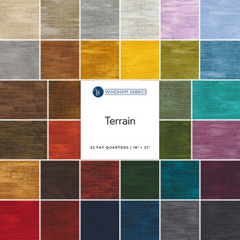 Terrain  32 FQ Set by Whistler Studios for Windham Fabrics