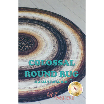 Colossal Round Rug & Jelly Roll Rug Pattern