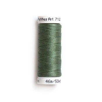 Sulky 12 wt Cotton Petites Thread #1287 French Green - 50 yds