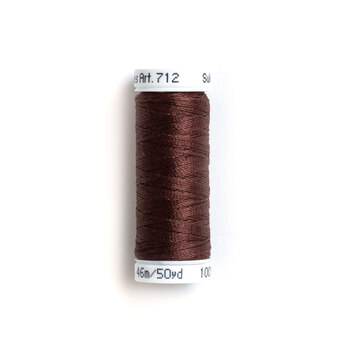 Sulky 12 wt Cotton Petites Thread #1186 Sable Brown - 50 yds