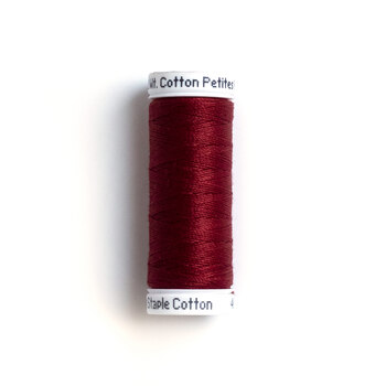Sulky 12 wt Cotton Petites Thread #0169 Cabernet Red - 50 yds