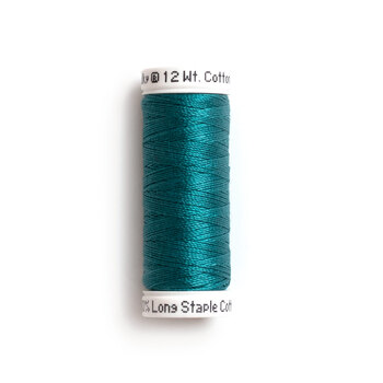Sulky 12 wt Cotton Petites Thread #1096 Turquoise - 50 yds