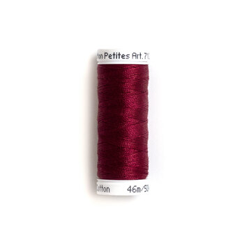Sulky 12 wt Cotton Petites Thread #0035 Merlot Wine - 50 yds