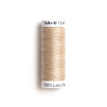 Sulky 12 wt Cotton Petites Thread #1149 Deep Ecru - 50 yds