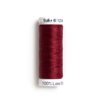 Sulky 12 wt Cotton Petites Thread #1169 Bayberry Red - 50 yds