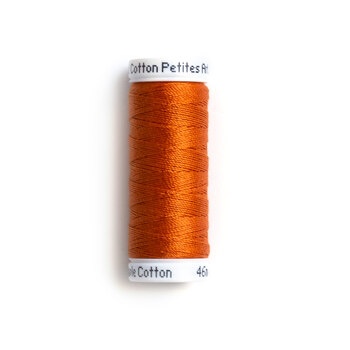 Sulky 12 wt Cotton Petites Thread #1833 Pumpkin Pie - 50 yds