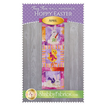 Tiny Trio Wall Hangings - Hoppy Easter - April - PDF Download