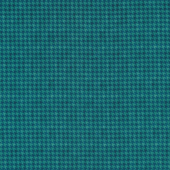 Houndstooth Basics 8624-77 Teal by Henry Glass Fabrics