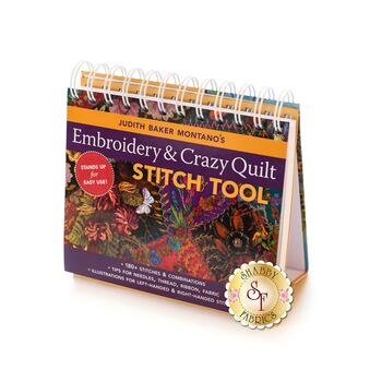 Embroidery & Crazy Quilt Stitch Tool Book