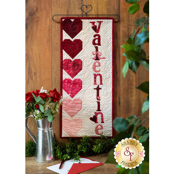  A Year in Words Wall Hangings - Valentine - February - Kit
