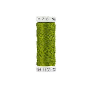 Sulky 12 wt Cotton Petites Thread #1156 Light Army Green - 50 yds