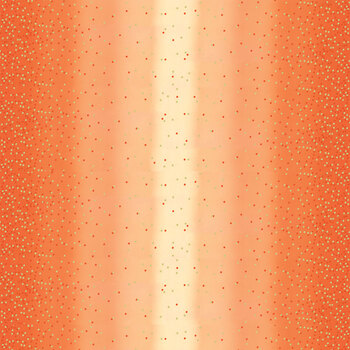 Ombre Confetti Metallic New 10807-311M Tangerine by Moda Fabrics