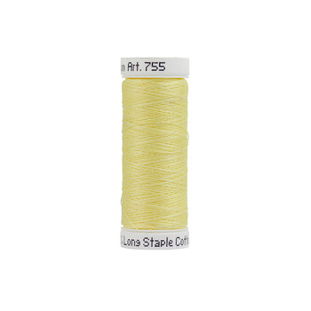Sulky 50 wt Cotton Thread #1061 Pale Yellow - 160 yds
