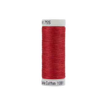 Sulky 50 wt Cotton Thread #1081 Brick - 160 yds