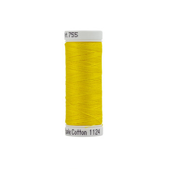 Sulky 50 wt Cotton Thread #1124 Sun Yellow - 160 yds
