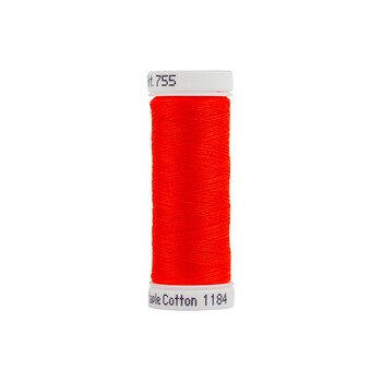 Sulky 50 wt Cotton Thread #1184 Orange Red - 160 yds