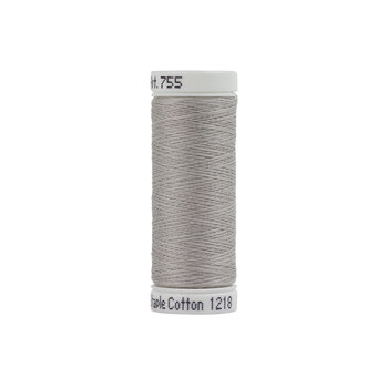 Sulky 50 wt Cotton Thread #1218 Silver Gray - 160 yds
