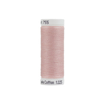 Sulky 50 wt Cotton Thread #1225 Pastel Pink - 160 yds
