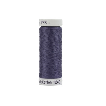 Sulky 50 wt Cotton Thread #1240 Smokey Gray - 160 yds