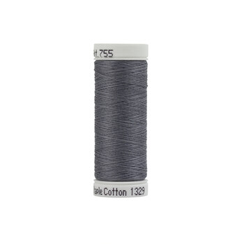 Sulky 50 wt Cotton Thread #1329 Dark Nickel Gray - 160 yds