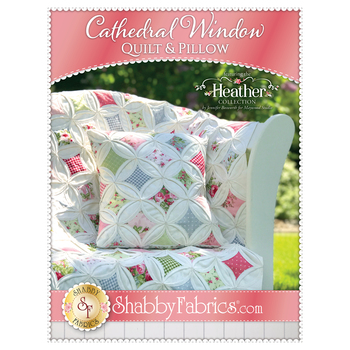 Cathedral Window In Heather Quilt & Pillow - PDF Download