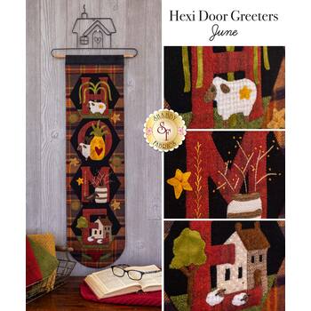 Hexi Door Greeters - June - Wool Kit