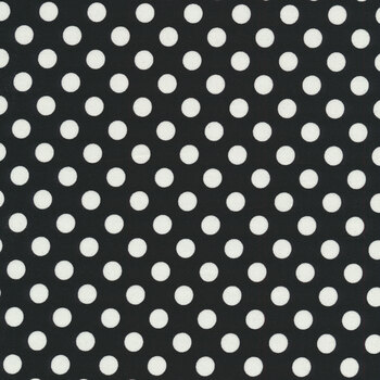 Kimberbell Basics 8216-J Black Dots by Kim Christopherson for Maywood Studio